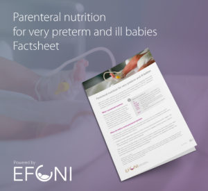 Mockup Factsheet Parenteral Nutrition