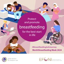 World Breastfeeding Week 2024 Social Media Graphic for Instagram - Slider 1